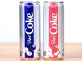 Blueberry acai and strawberry guava Diet Coke