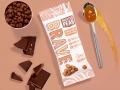 Brave chocolate and salted caramel roasted peas