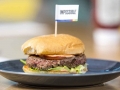 Impossible Foods meat and gluten free burger