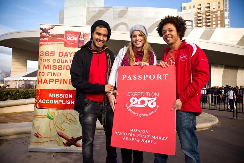 Coke's 'Happiness Ambassadors' return to US