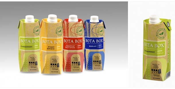 Bota Box wines in 500ml Tetra Pak