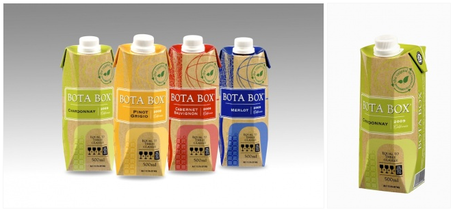 Bota Box wines in 500ml Tetra Pak