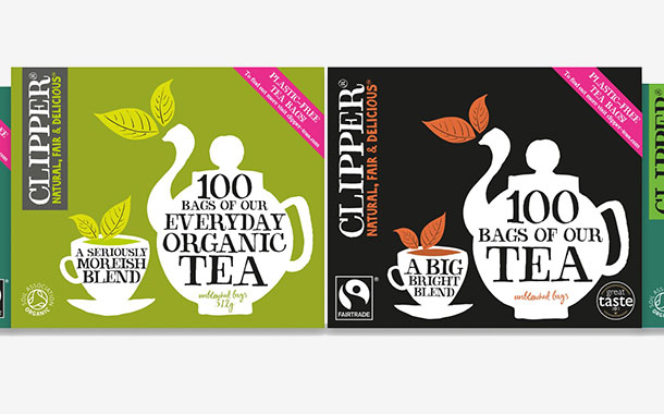 Clipper Teas develops 'world's first' plastic-free tea bags