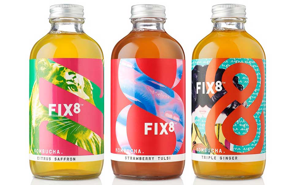 B&B Studio unveils new brand creation for Fix8 kombucha