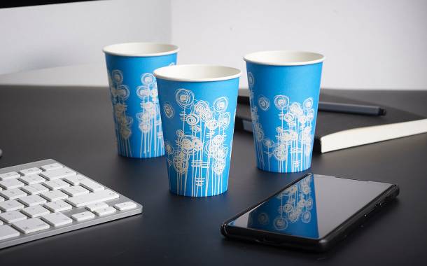 4 Aces releases Aqua swirl paper cup for water coolers