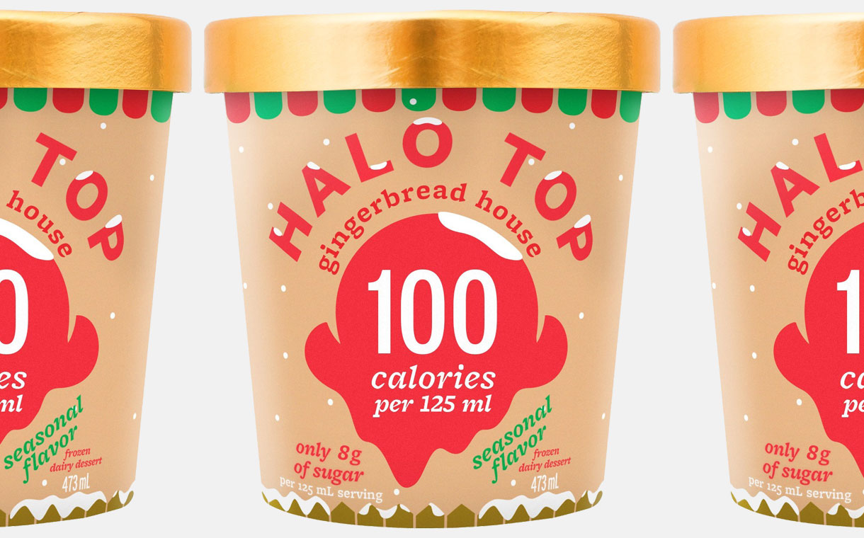 Halo Top releases seasonal Gingerbread House ice cream