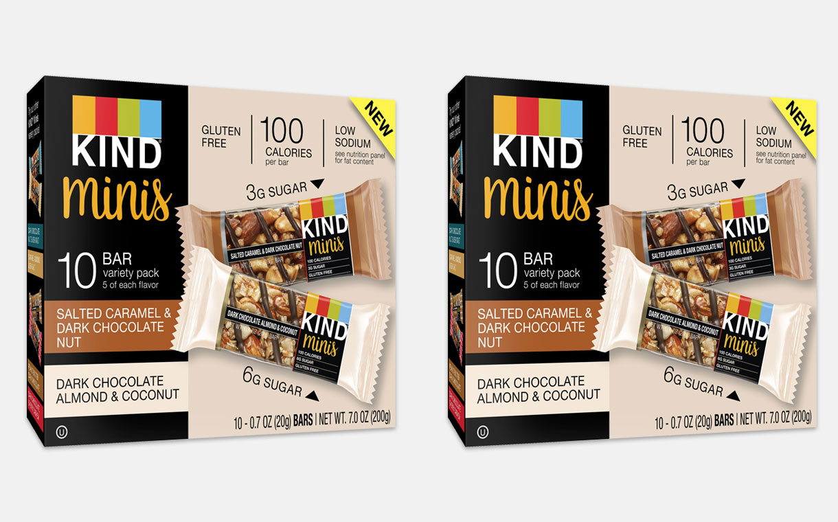 Kind releases new range of miniature snack bars in the US