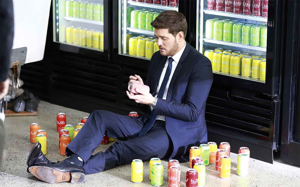 PepsiCo teams up with Michael Bublé for Bubly Super Bowl ad