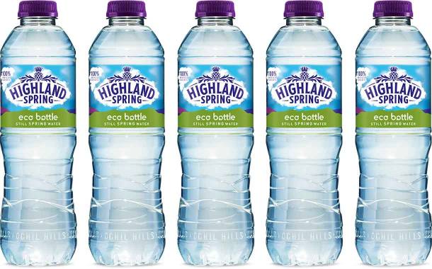 Highland Spring extends use of 100% recycled bottles in the UK