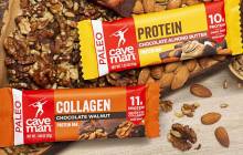 Caveman Foods debuts Collagen Bars and Grain Free Granola Bars