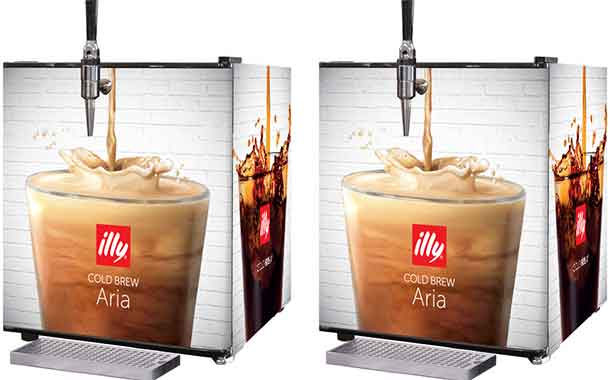 Illycaffè develops nitro cold brew system that infuses ambient air