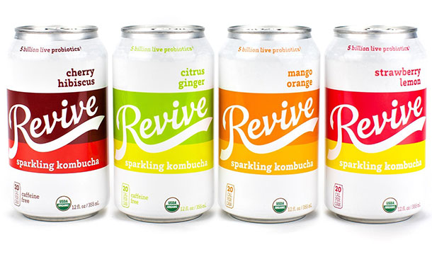 Revive Kombucha releases sparkling kombucha line