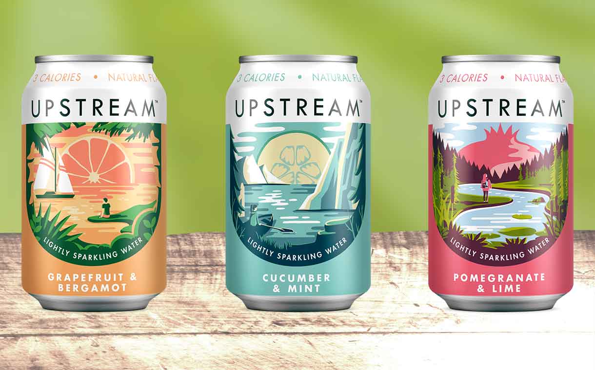 Clearly Drinks releases Upstream line of flavoured sparkling water