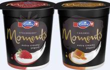 Emmi releases Moments yogurt range with high cream content