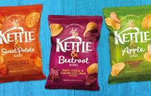 Kettle Chips releases crisp range with fruit and vegetable slices