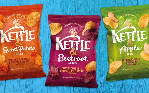 Kettle Chips releases crisp range with fruit and vegetable slices