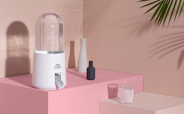 Evian to launch sustainably-designed domestic water dispenser