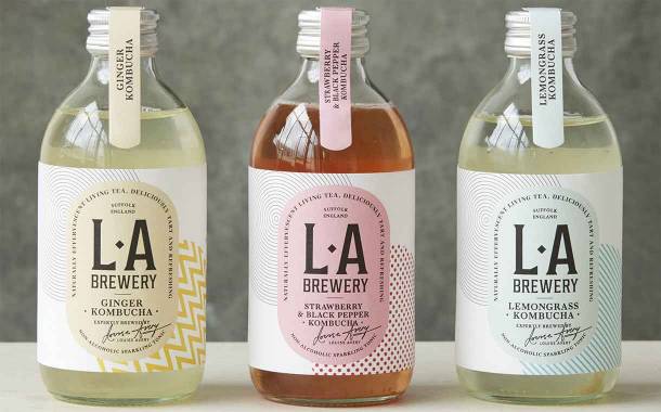 LA Brewery uses Beatson Clark apothecary bottles for kombucha