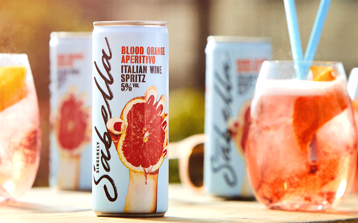 Sincerely Sabella introduces wine spritz with support of AB InBev