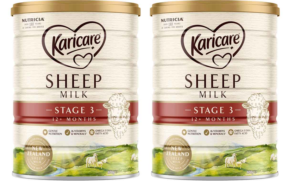 Nutricia introduces Karicare Toddler Sheep Milk innovation