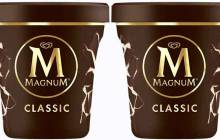 Unilever debuts Magnum tubs created from recycled plastic
