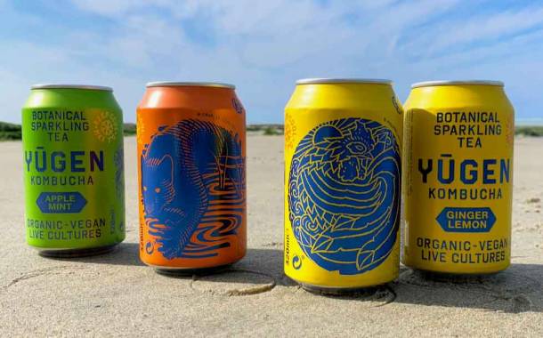 Yugen uses Ball packaging for new line of kombucha drinks