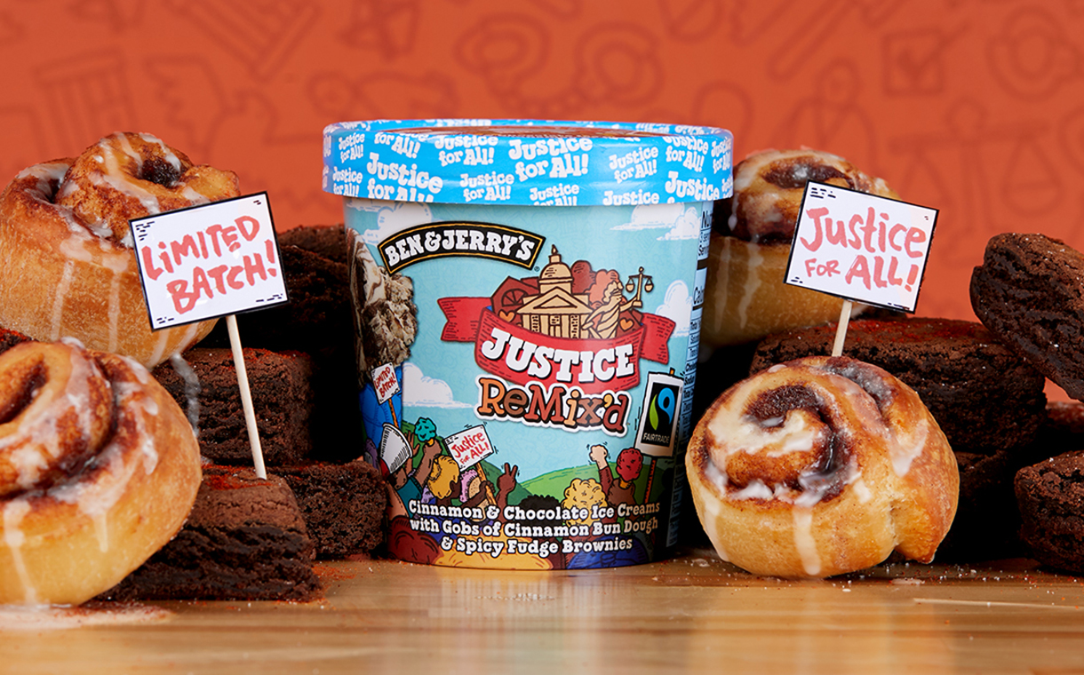 Ben & Jerry’s unveils Justice ReMix’d for social justice campaign