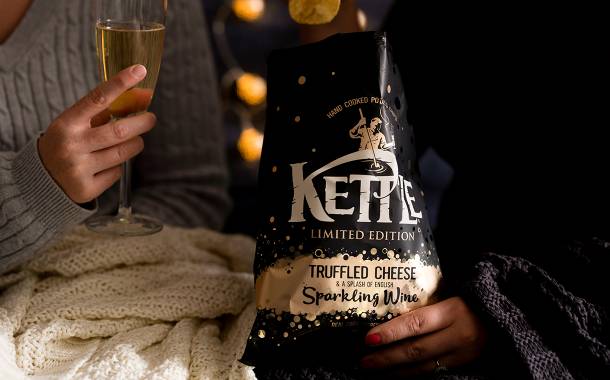 ‘Very British chip’: Kettle debuts cheese and wine crisp flavour