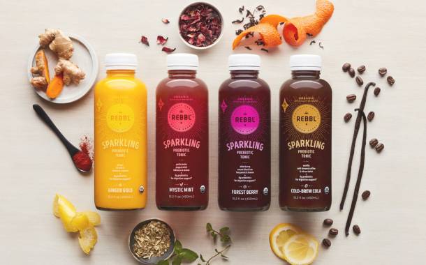 Rebbl debuts Sparkling Prebiotic Tonics line for digestive support