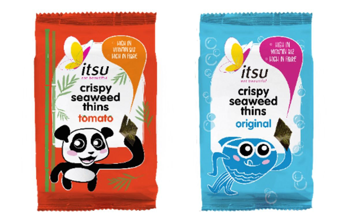 Itsu releases crispy seaweed thins for children