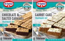 Dr. Oetker introduces three traybake cake mixes in the UK