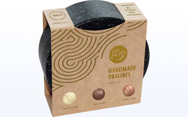 Fazer, Sulapac partner to create compostable box for pralines