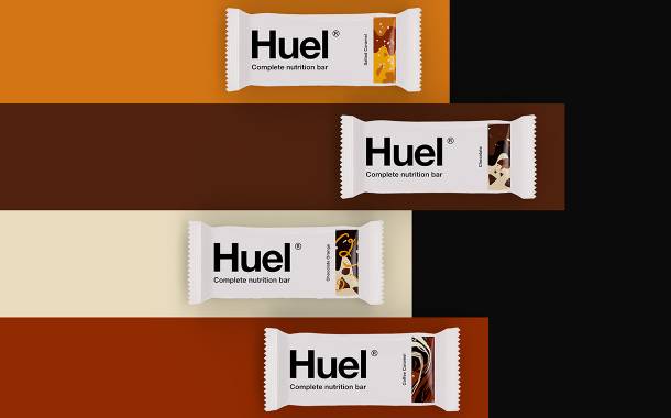 Huel releases four-strong range of high-protein snack bars