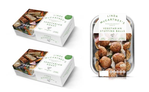 Linda McCartney’s debuts three festive vegetarian products