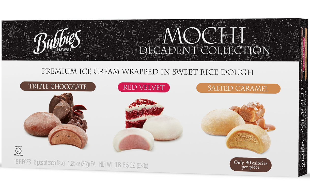 Bubbies adds to mochi ice cream offer with Decadent Collection
