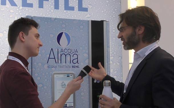 Interview: Cosmetal showcases its Acqua Alma Point refill station