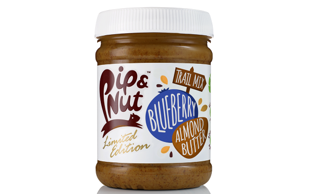 Pip & Nut debuts blueberry trail mix almond butter in the UK