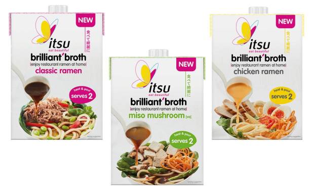 Itsu releases range of broth cartons to make ramen