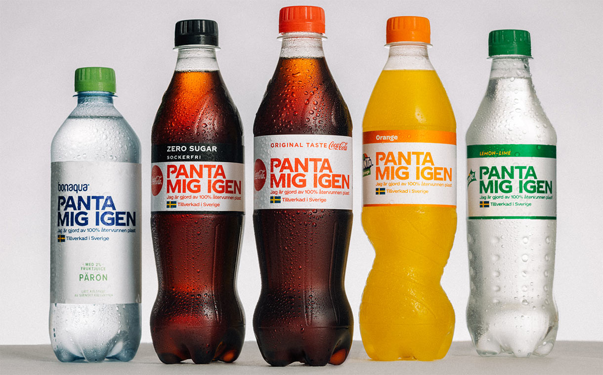 Coca-Cola Sweden adds new labels to encourage recycling