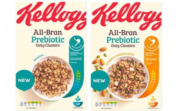 Kellogg’s launches All-Bran Prebiotic Oaty Clusters