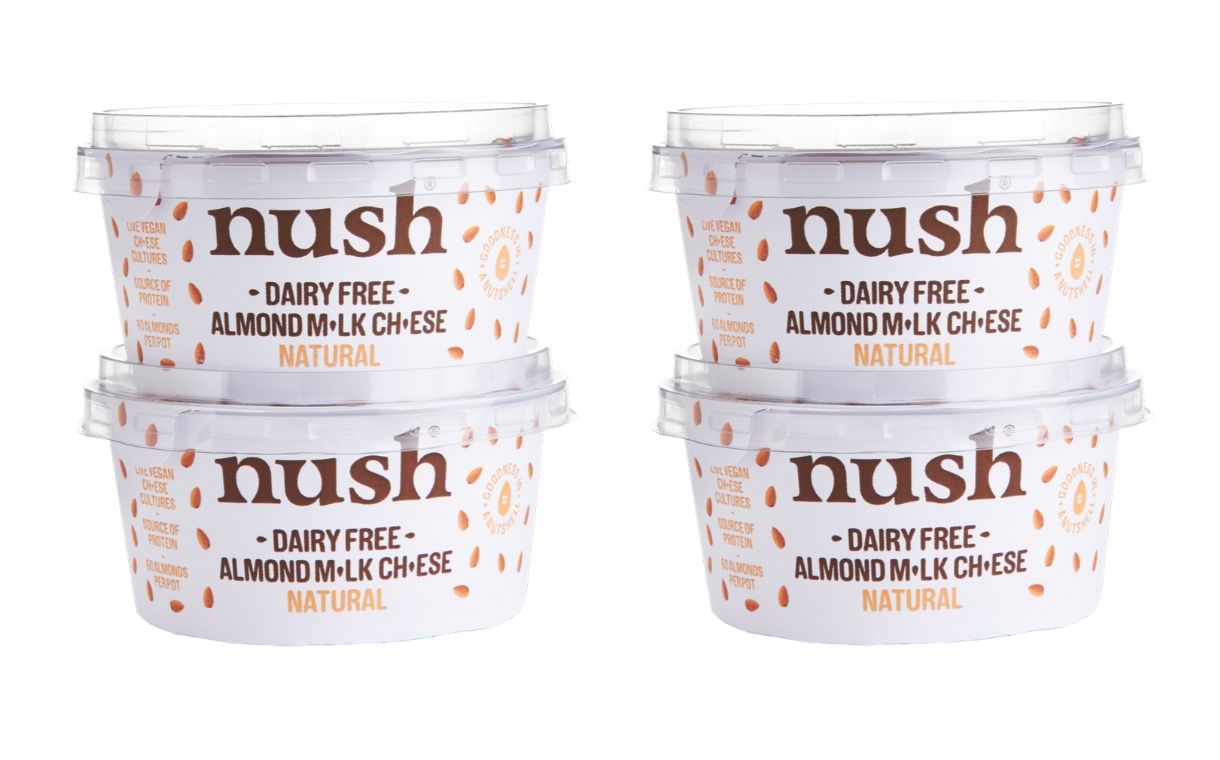 Nush Foods debuts almond milk spreadable cheese range