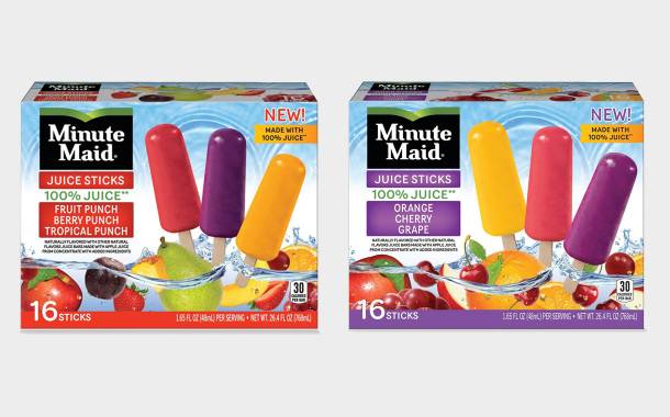 J&J Snack Foods to release Minute Maid frozen juice sticks