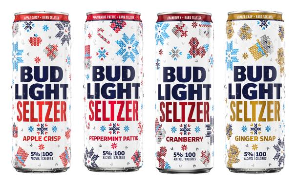 AB InBev unveils festive 'ugly sweater' Bud Light Seltzers