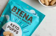 Biena Snacks unveils plant-based Keto Puffs in US