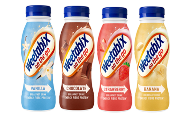 Weetabix unveils 100% recyclable bottles for its On The Go range