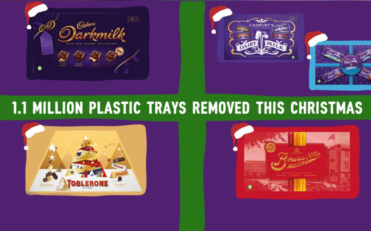 Mondelēz ditches plastic trays for carboard in adult selection boxes