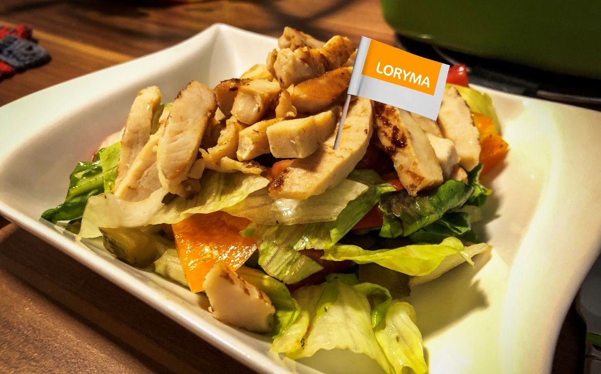 Loryma unveils chicken breast substitute for vegan convenience food