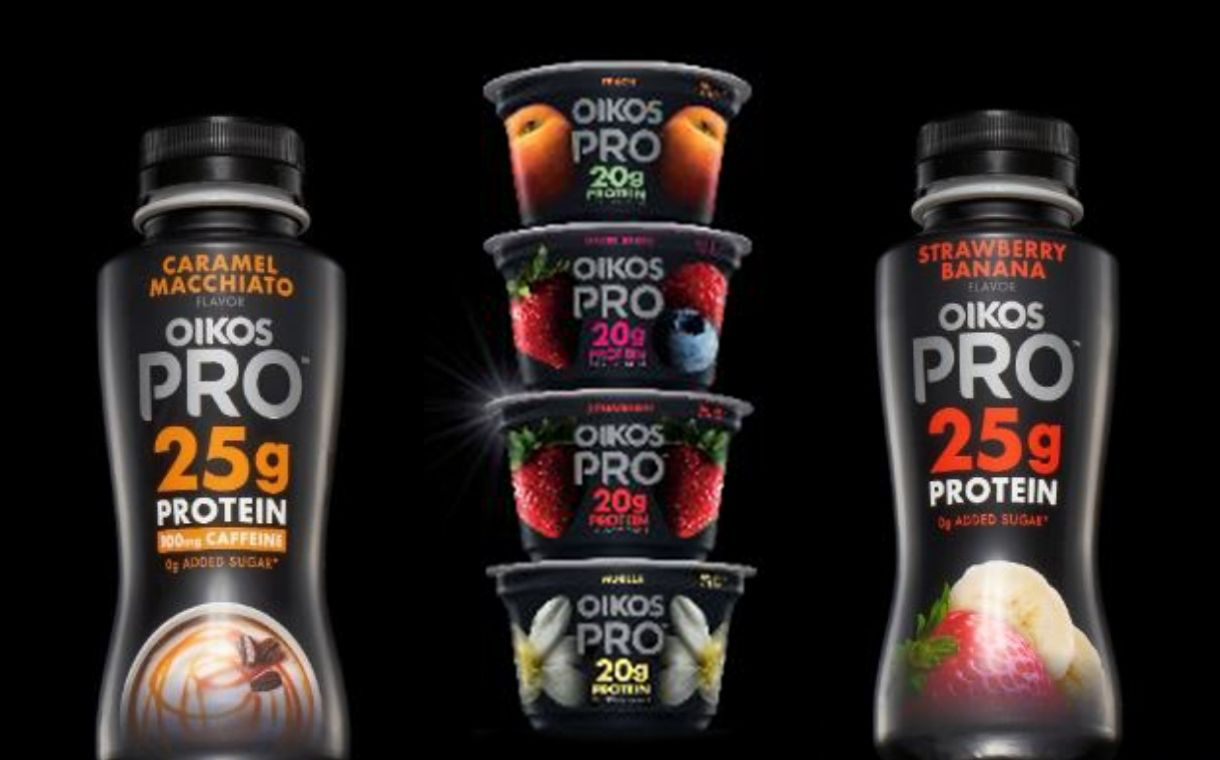 Danone debuts new Oikos Pro line of dairy snacks