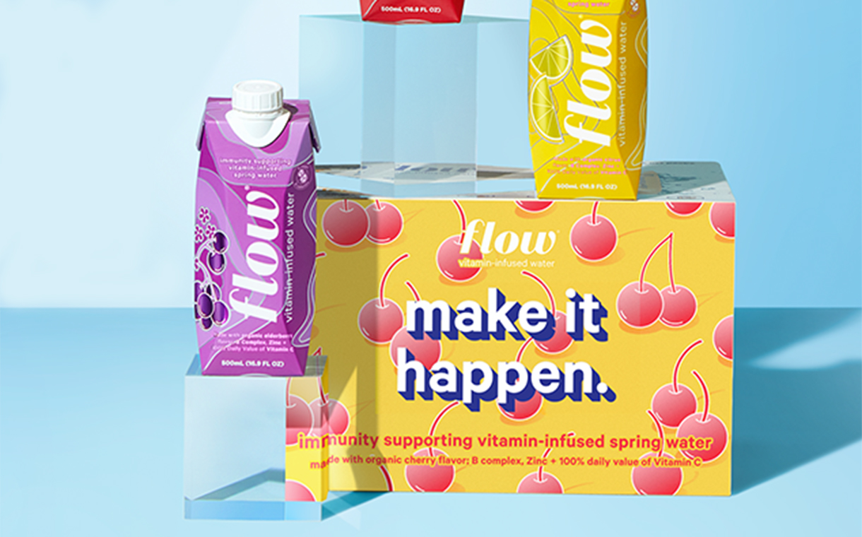 Flow to introduce new vitamin-infused water line