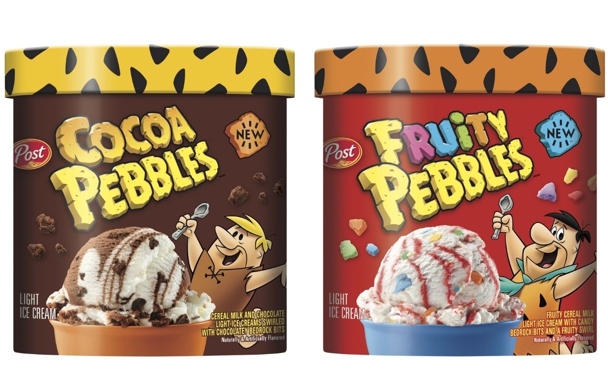 Post Consumer Brands unveils Pebbles light ice creams